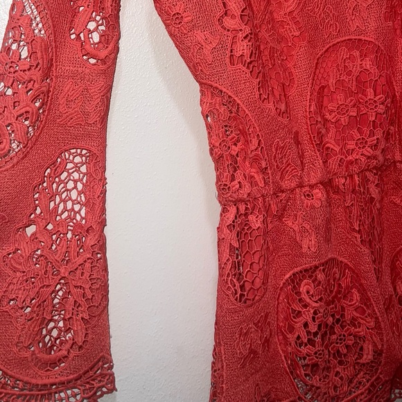 TART: Long Sleeve Lace Romper - Picture 3 of 8